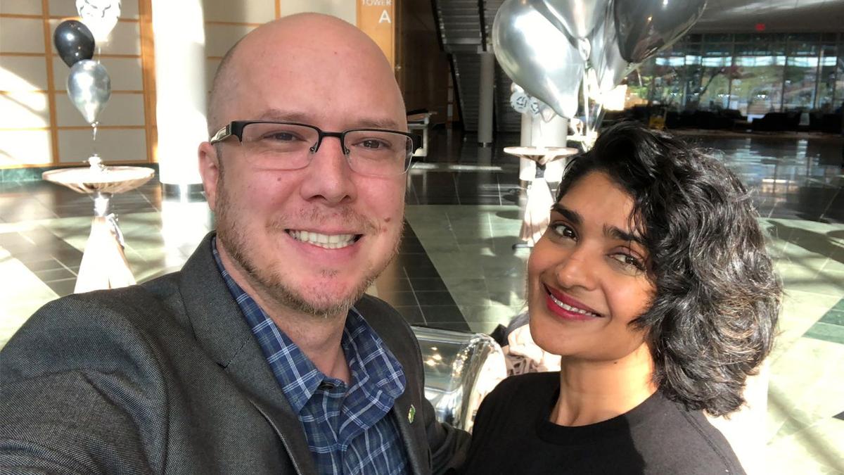 Cox employees Russ and Manita