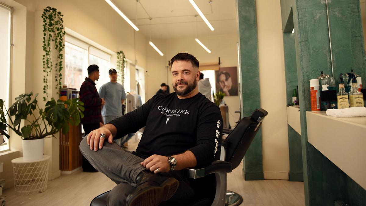 Looking fresh after his Montreal barbershop cut, Mo Bro Billy-Sam shares his mental health Movember story 