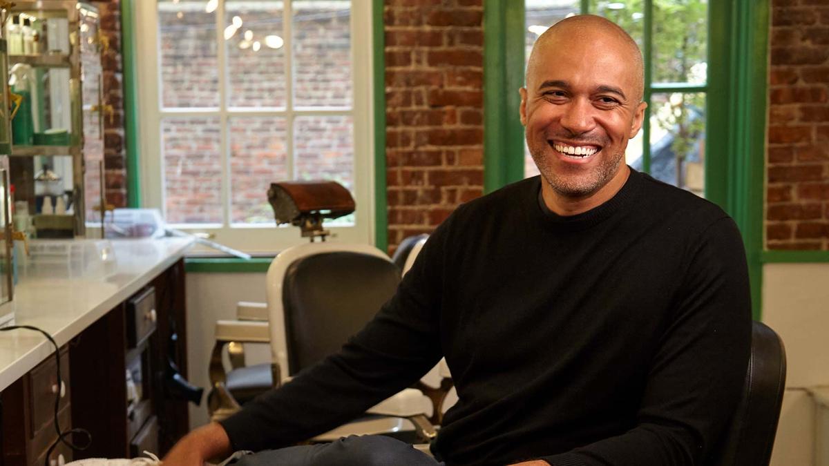 In the Barber Chair with Mac Hawkins