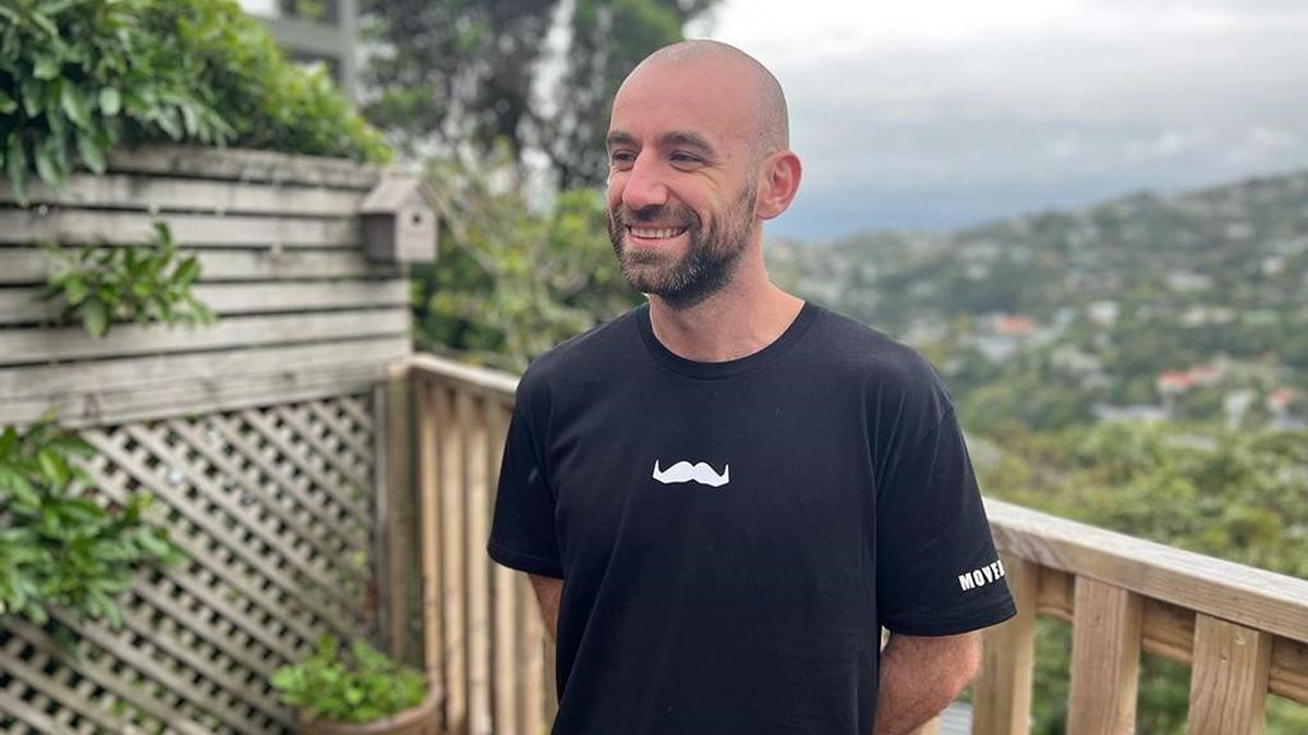 Lewis rocking his Movember tee