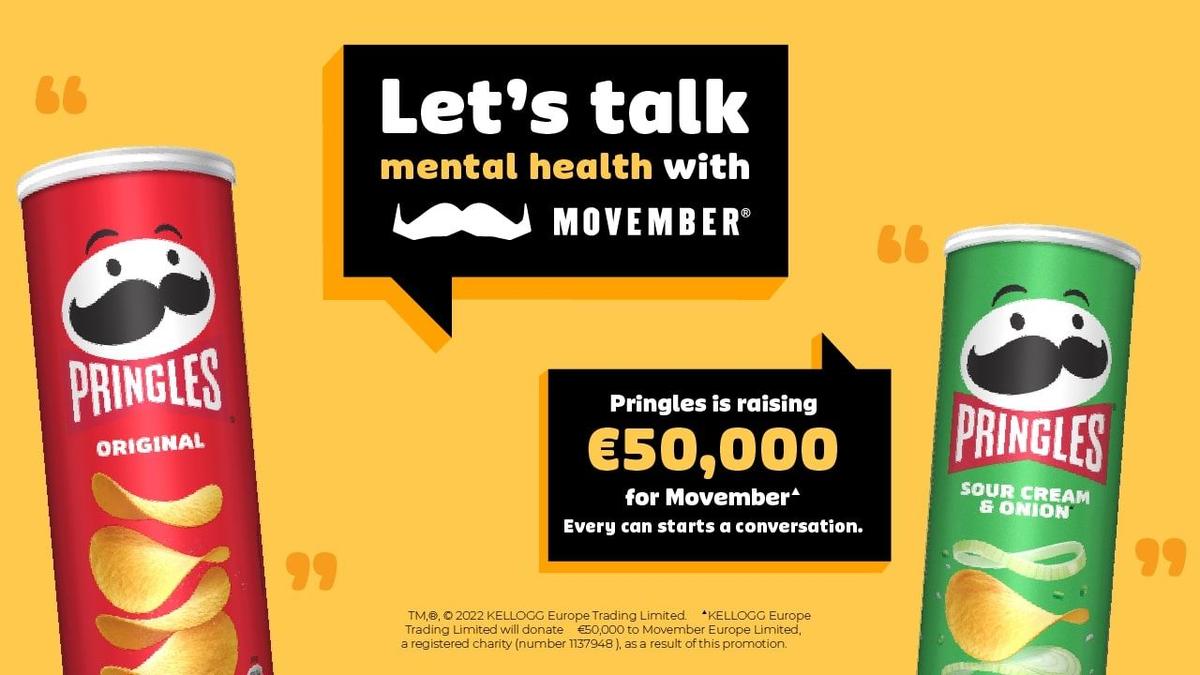 Pringles advert for Movember