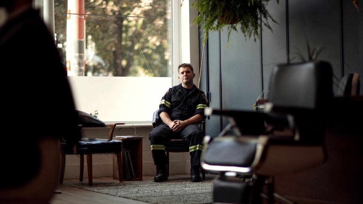 Caption of Peel Paramedics, Joshua Pound
