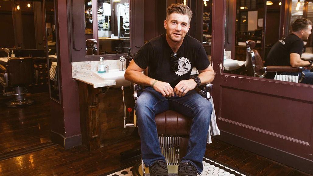 In the Barber Chair