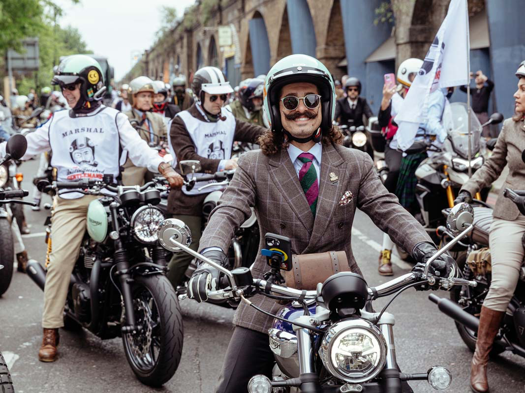 A DGR rider in London, England. 