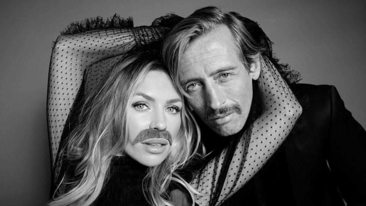 Peter Crouch and Abbey Clancy