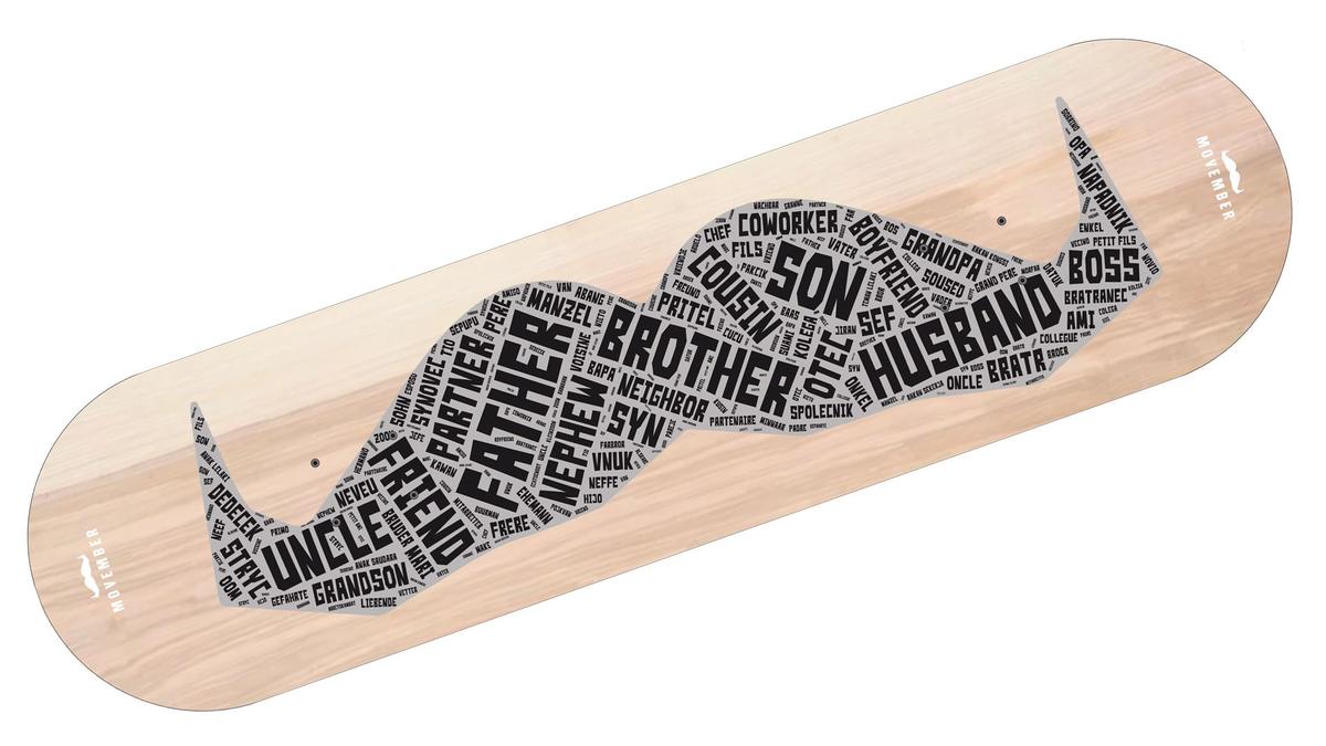 2022 Skateboard Deck Trophy by Andrew Franklin