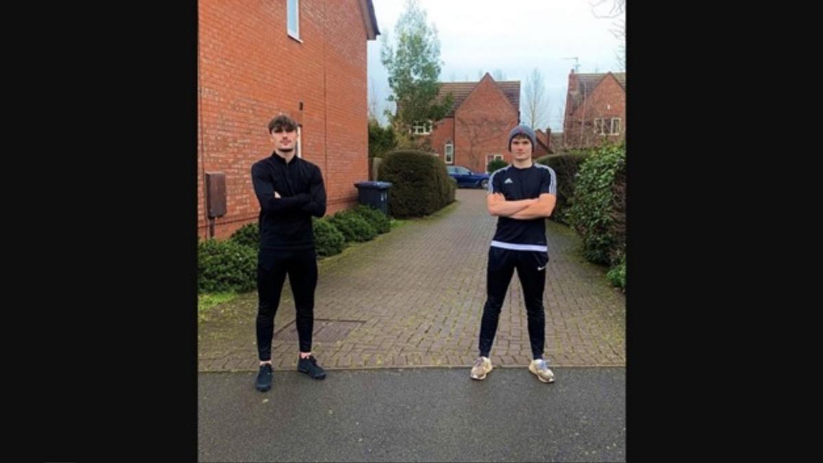 Josh and James 150 miles Movember