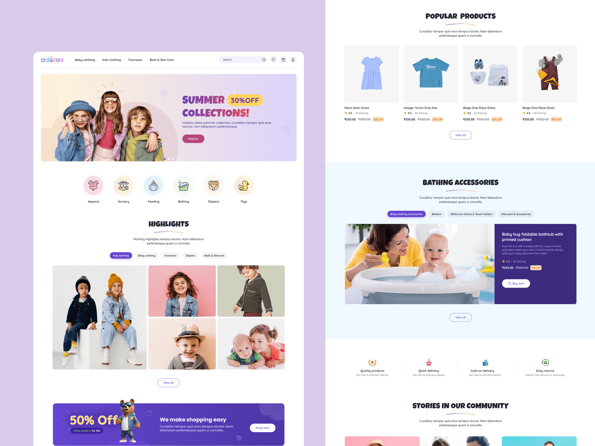 UI/UX for e-commerce site    - Image 1