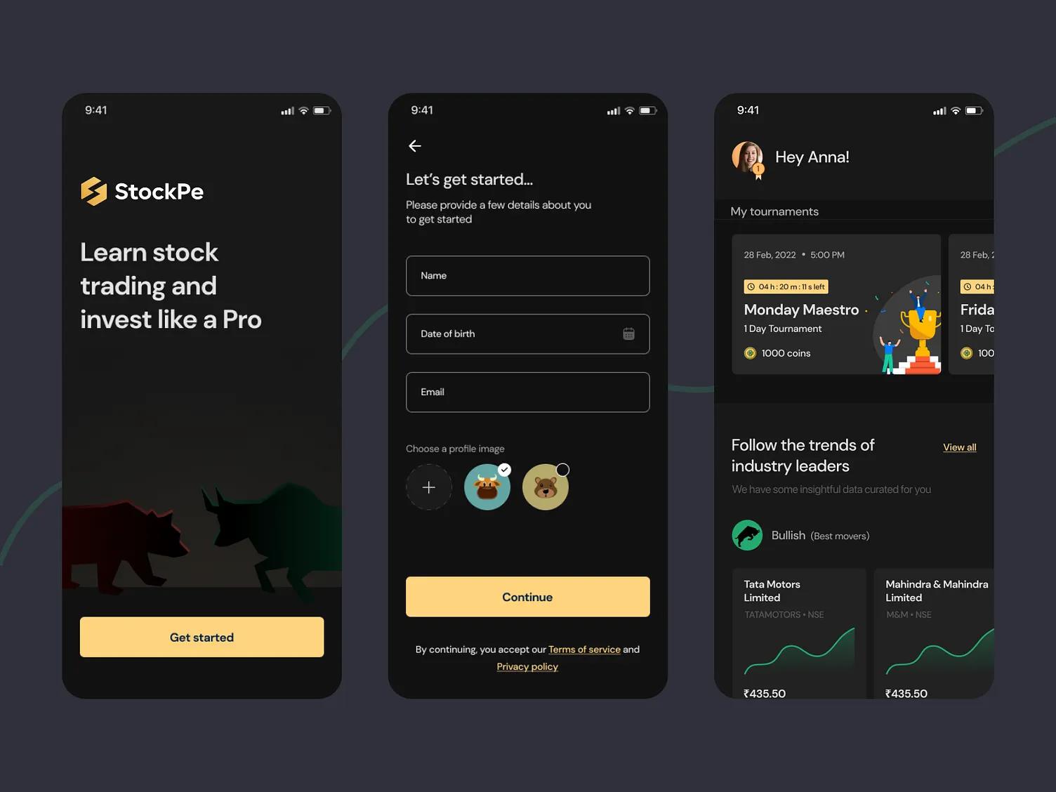 UI/UX for Stockpe - Image 1