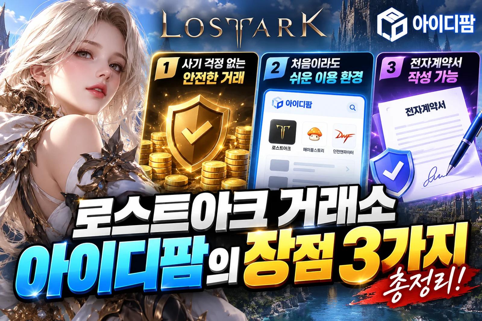 로스트아크거래소, 아이디팜의 장점 3가지 총정리 이미지 1