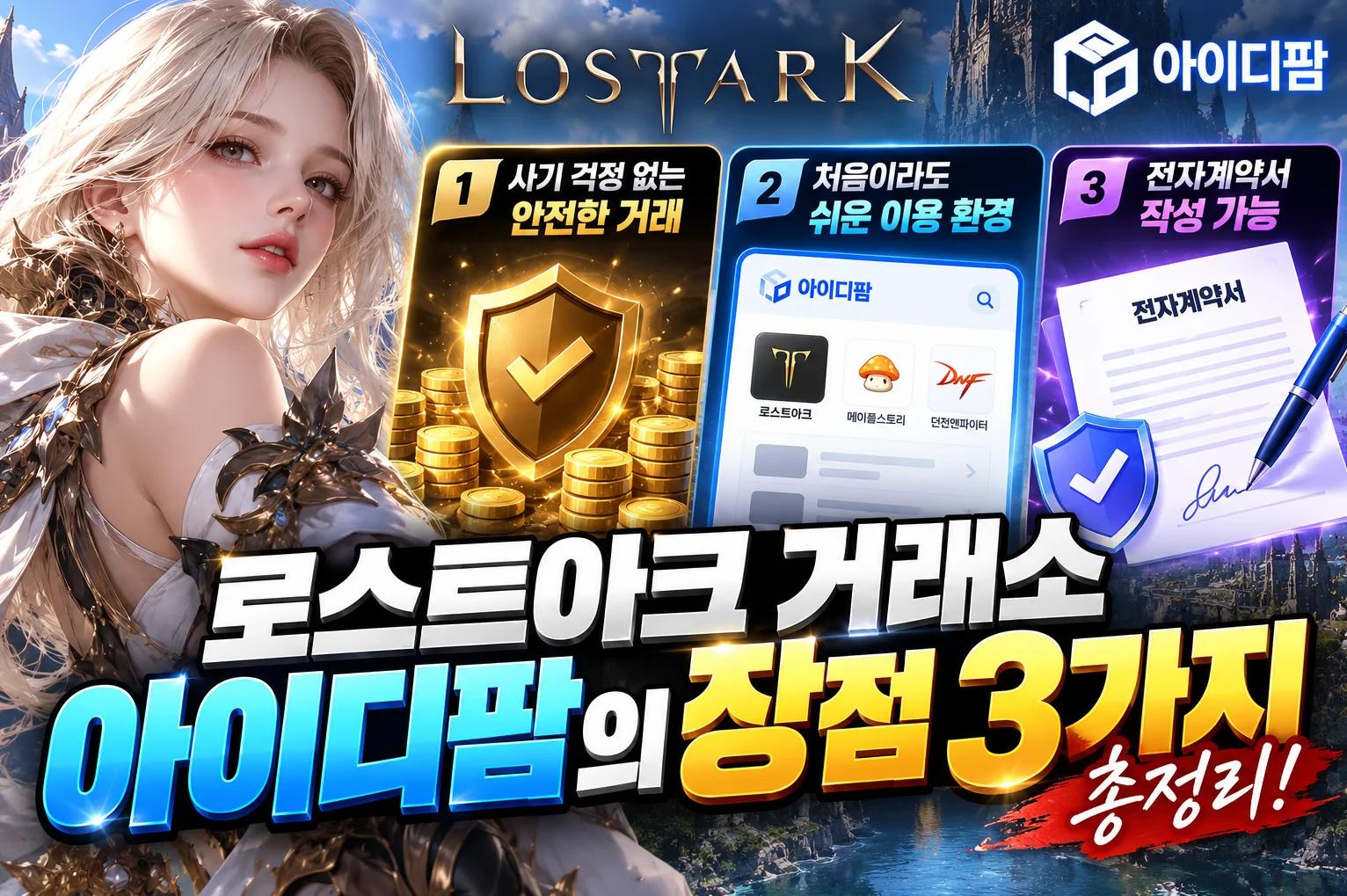 로스트아크거래소, 아이디팜의 장점 3가지 총정리 이미지 1