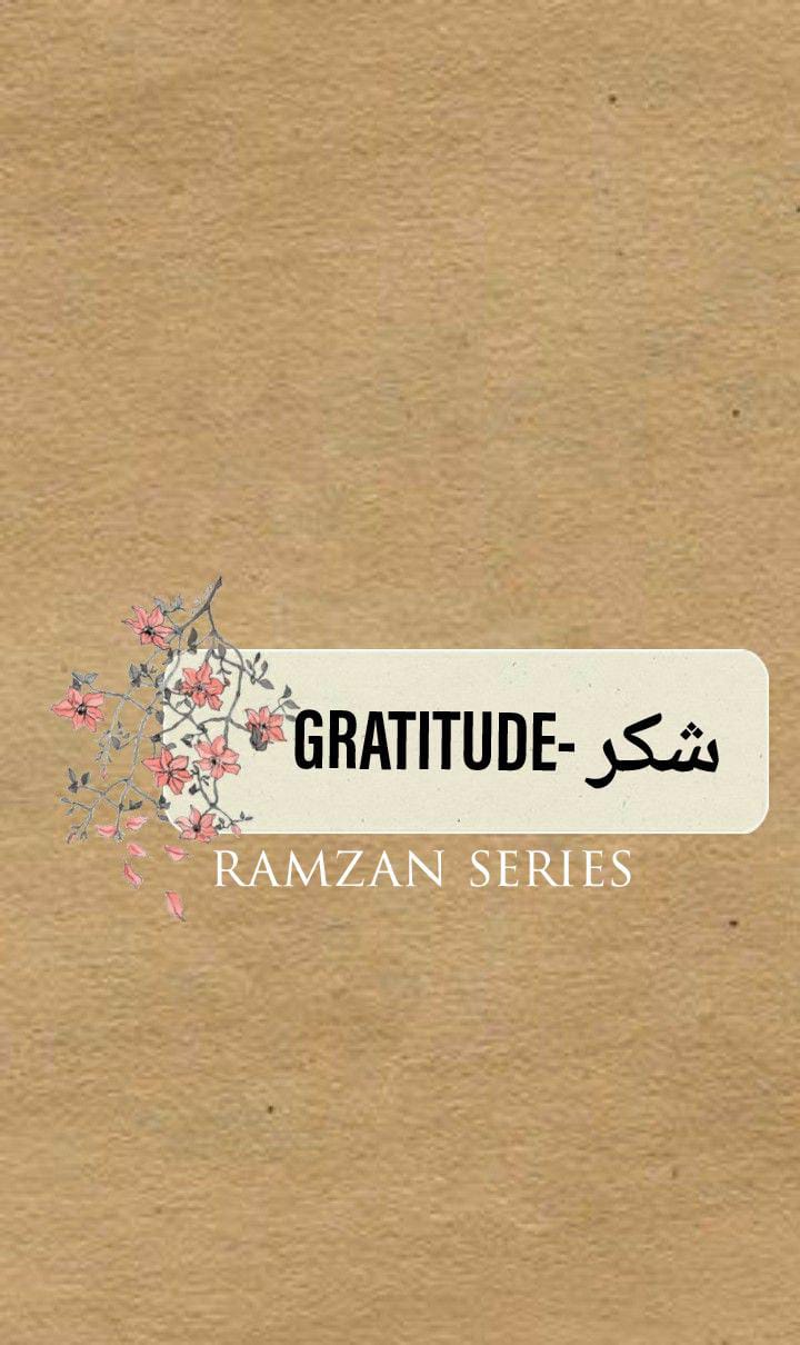 Gratitude