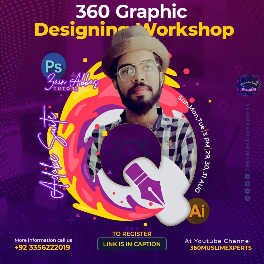 360 Graphics Designing 3 Day Workshop