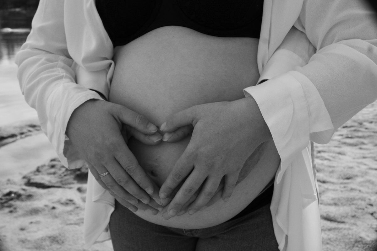 Fotoshoot: Samantha's zwangerschap