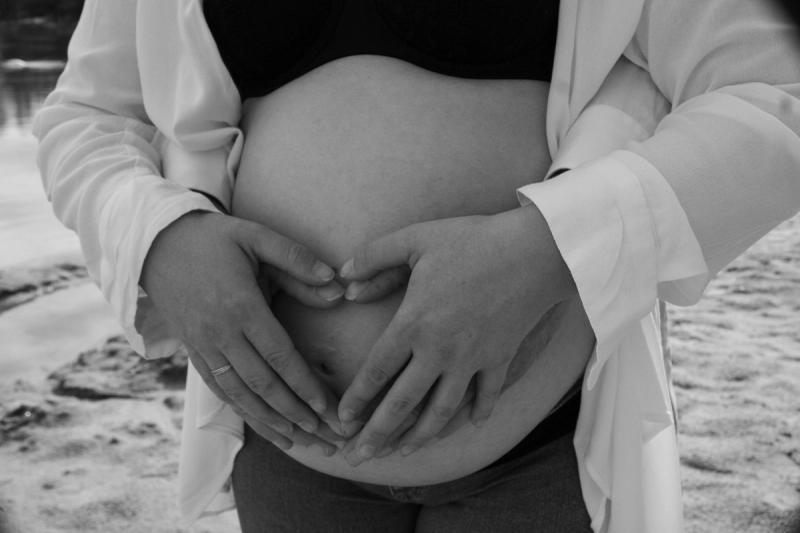 Samantha's zwangerschap