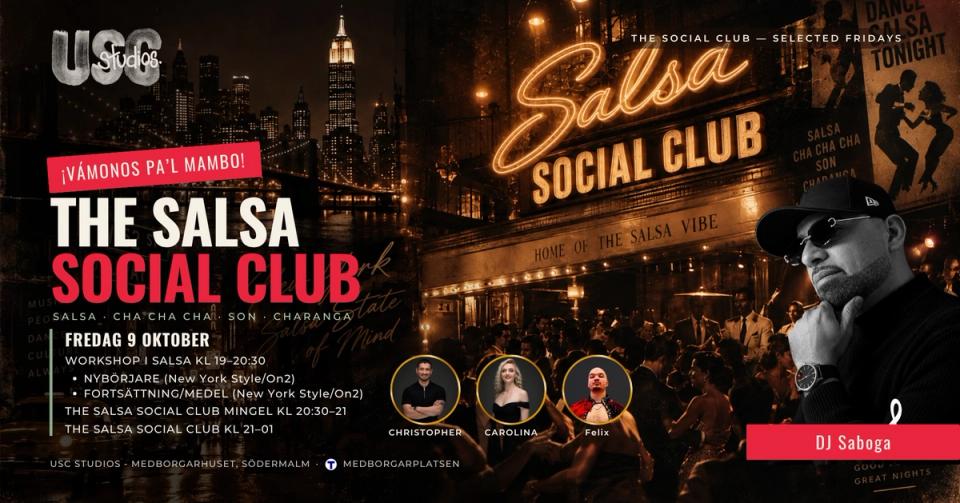 ¡Vámonos pa’l Mambo! The Salsa Social Club at USC Studios