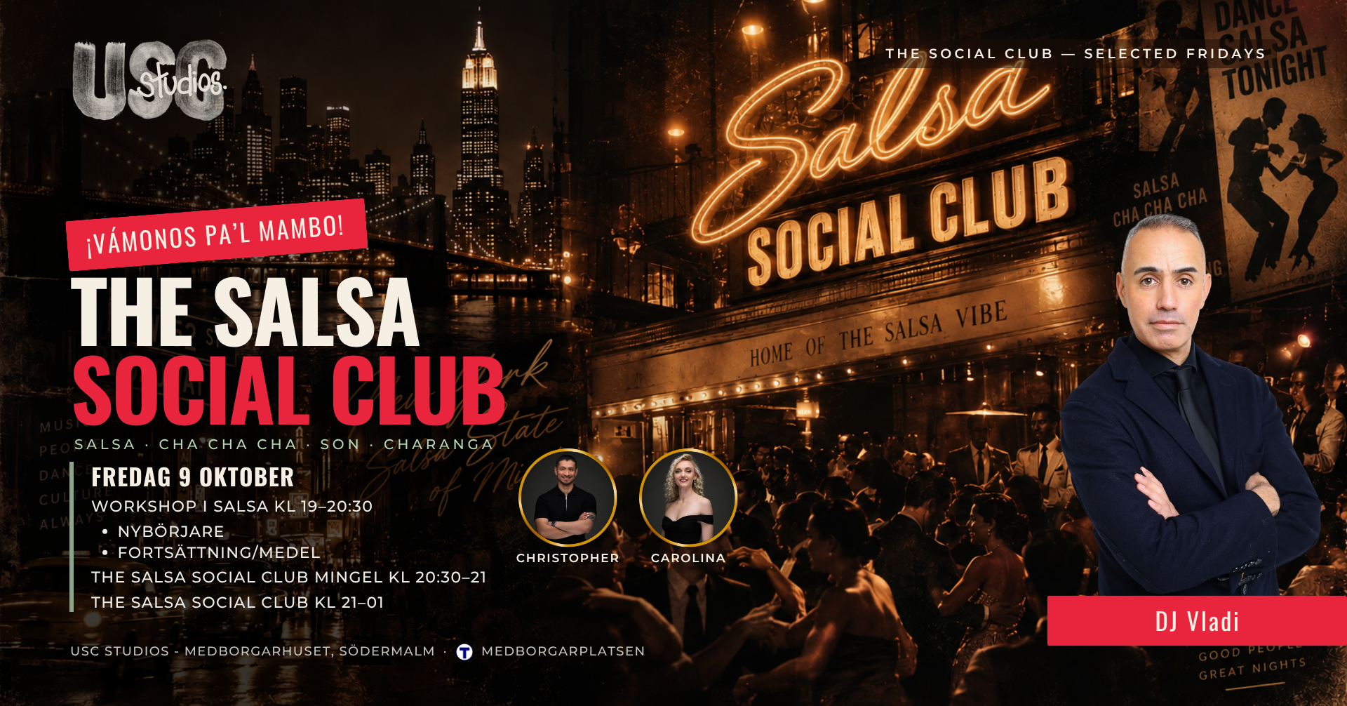 ¡Vámonos pa’l Mambo! The Salsa Social Club