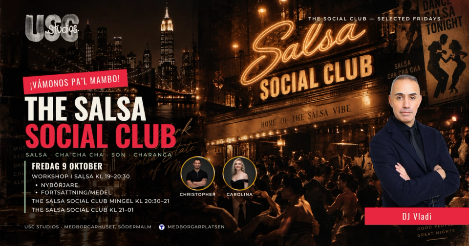 ¡Vámonos pa’l Mambo! The Salsa Social Club at USC Studios
