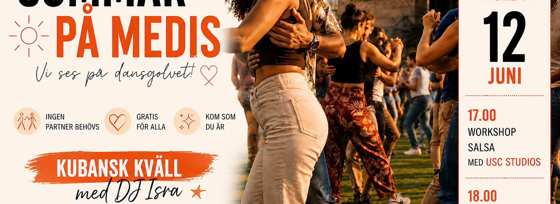 Sommar på Medis: Kubansk Salsa med USC Studios + DJ Isra