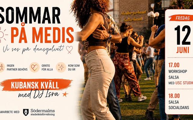 Sommar på Medis: Kubansk Salsa med USC Studios + DJ Isra