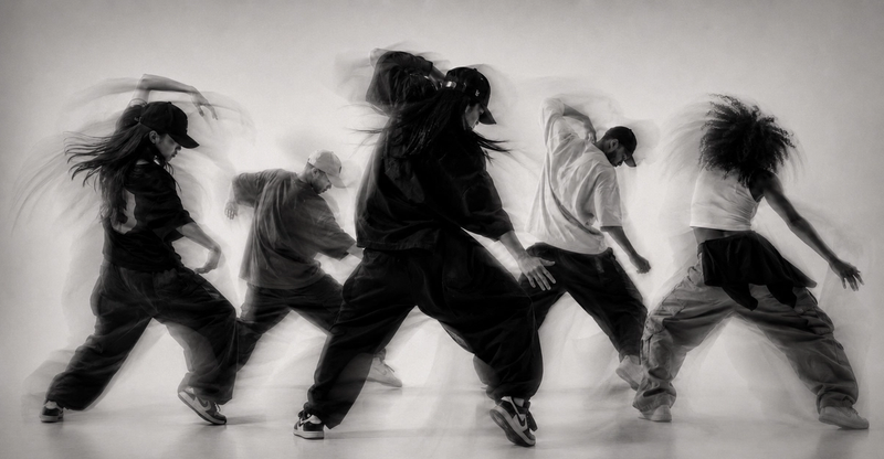 Hiphop dance class at USC Studios Stockholm