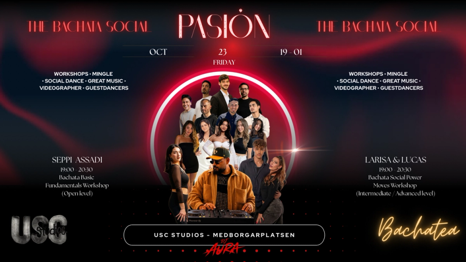 PASIÓN! The Bachata Social at USC Studios