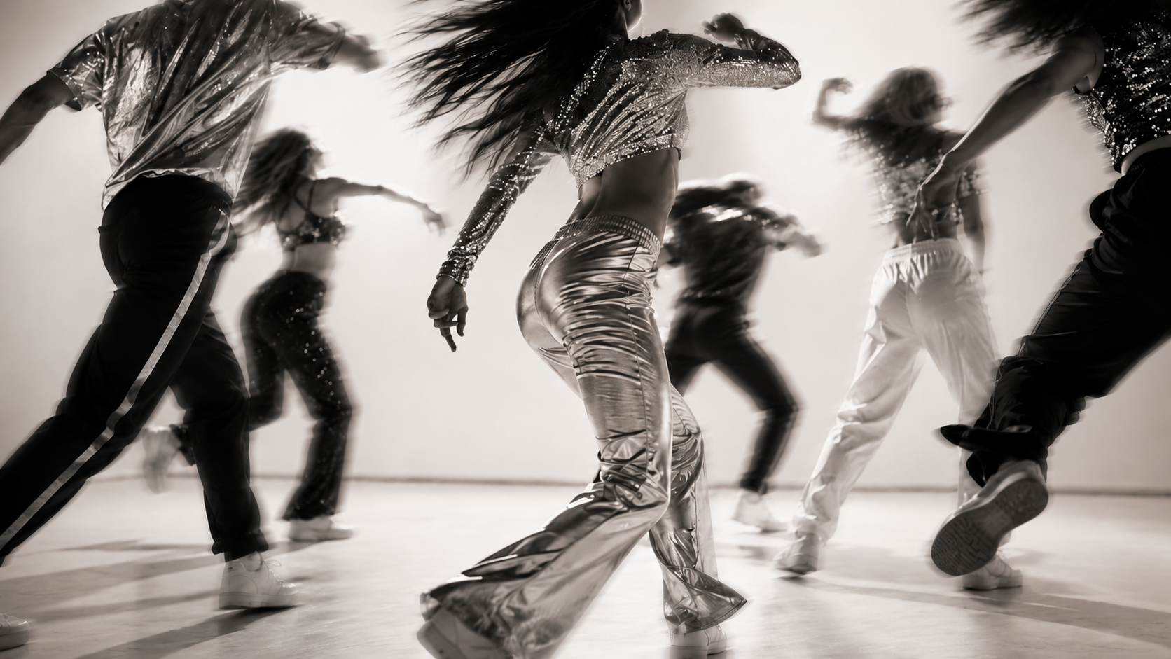 Disco dance class at USC Studios Stockholm