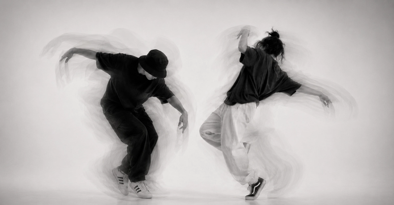 House dance class at USC Studios Stockholm