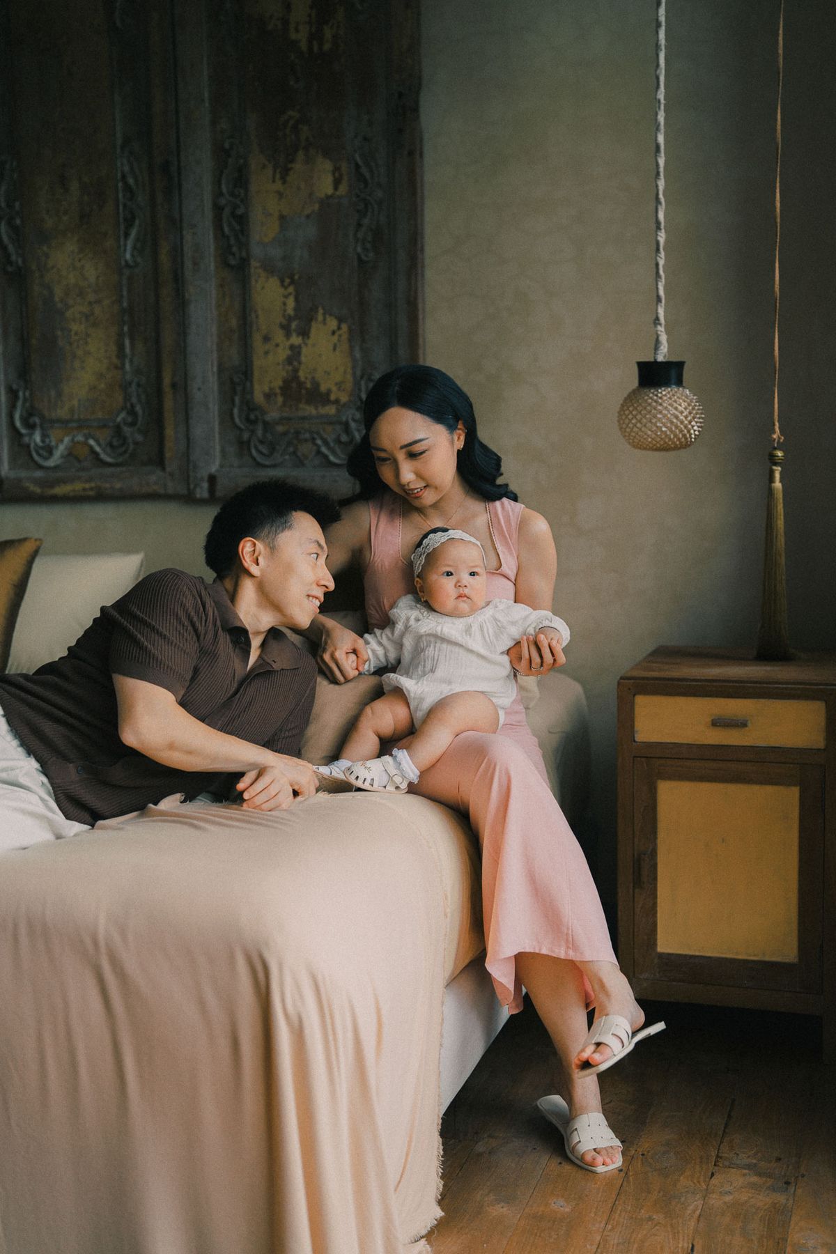 Baby Brielle & Family — Bali photography by Selalu Berkesan