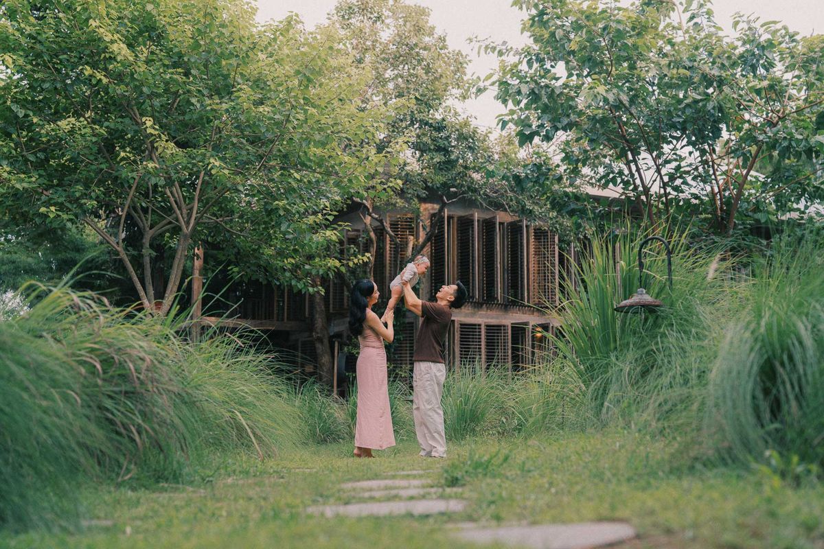 Baby Brielle & Family — Bali photography by Selalu Berkesan