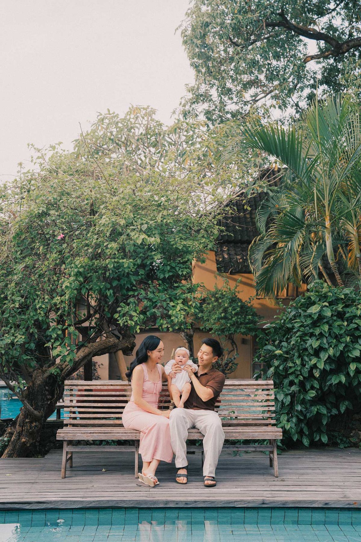 Baby Brielle & Family — Bali photography by Selalu Berkesan