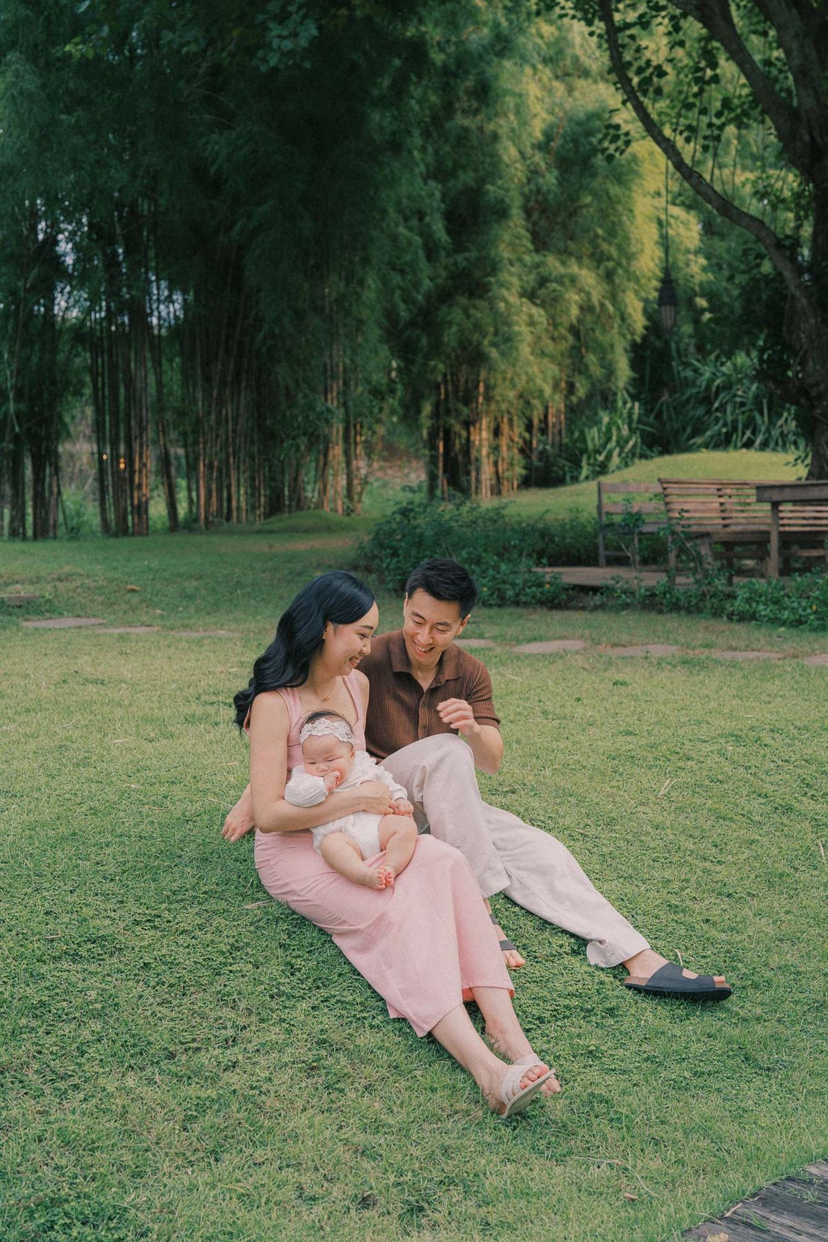 Baby Brielle & Family — Bali photography by Selalu Berkesan
