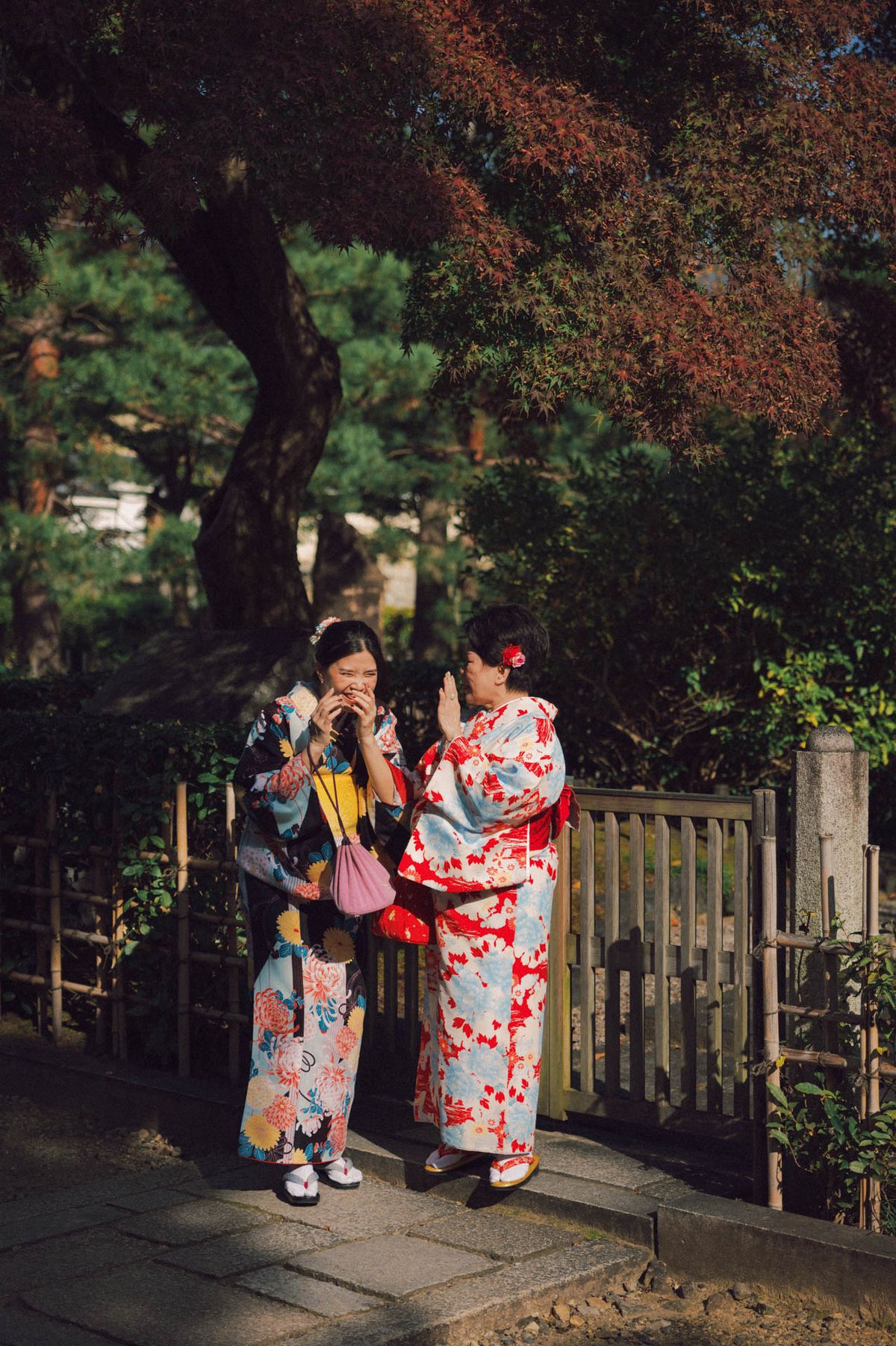 A Kyoto Afternoon, Miranda & Mom — Bali photography by Selalu Berkesan