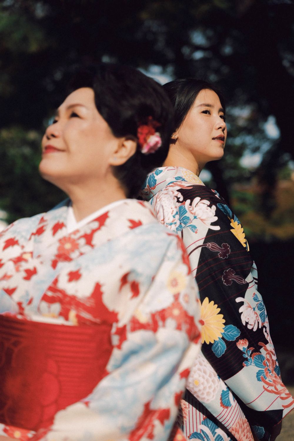 A Kyoto Afternoon, Miranda & Mom