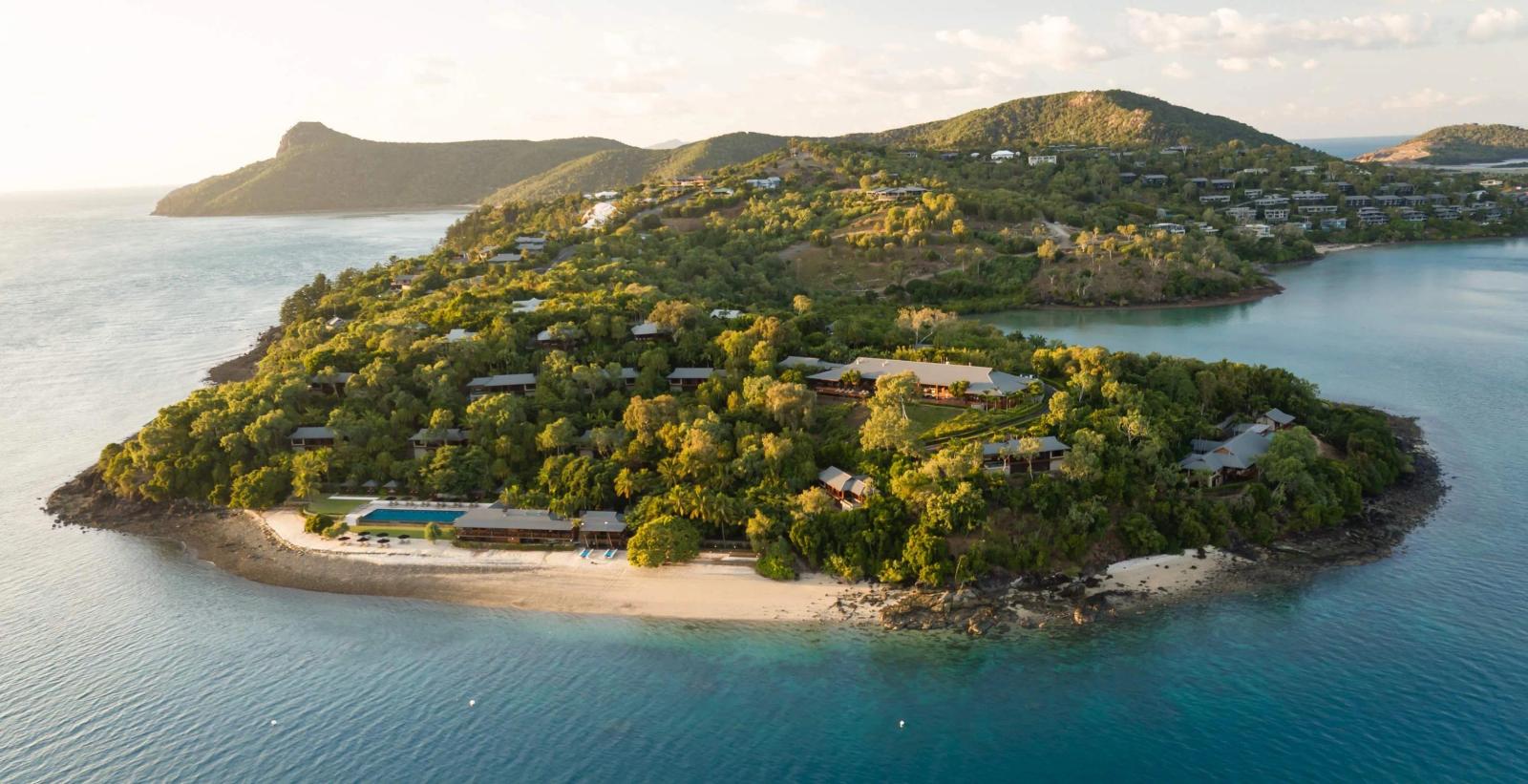 qualia from the air at sunrise