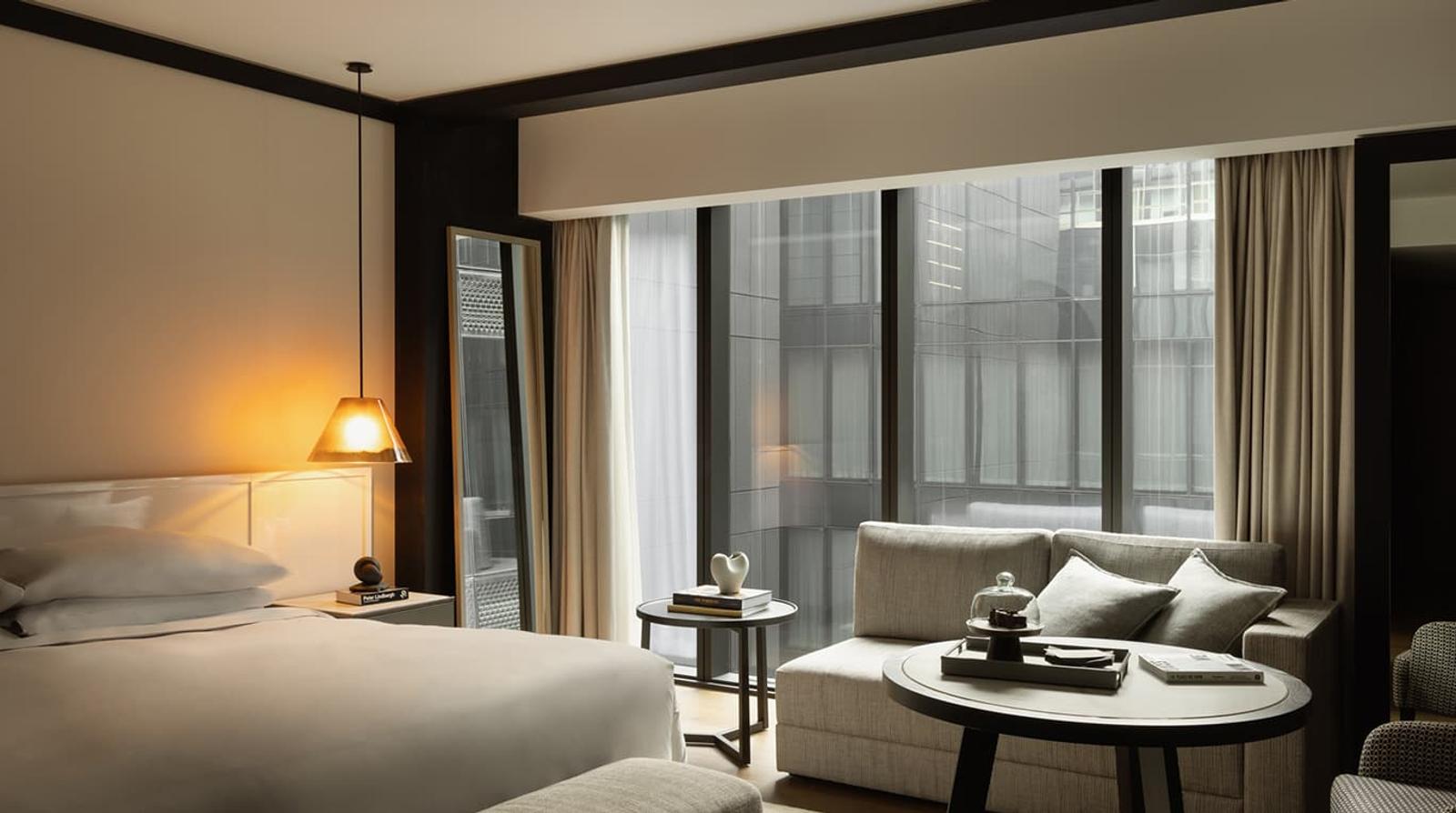 A Deluxe King Room at Capella Sydney