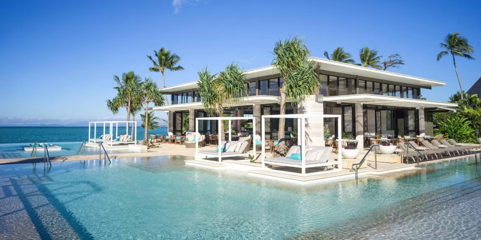 The Beach House — its own pool on the sand