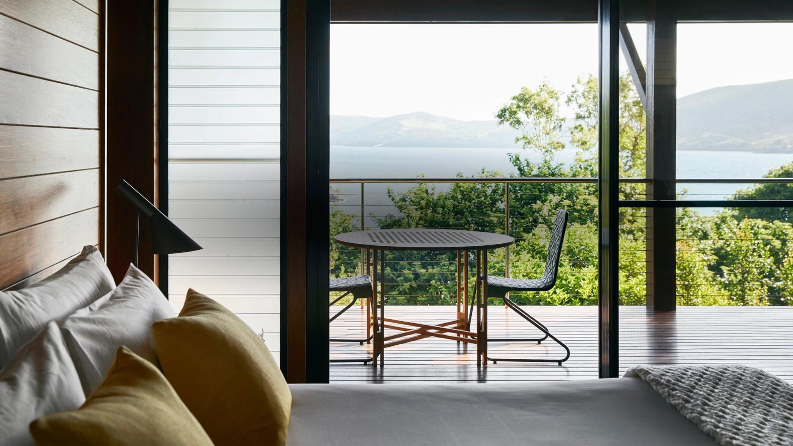 A Leeward Pavilion bedroom
