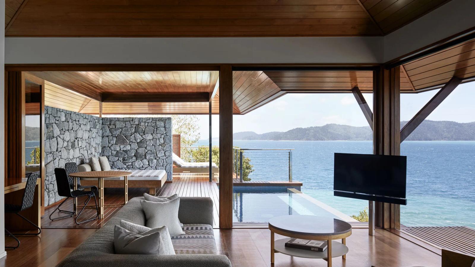 A Windward Pavilion lounge