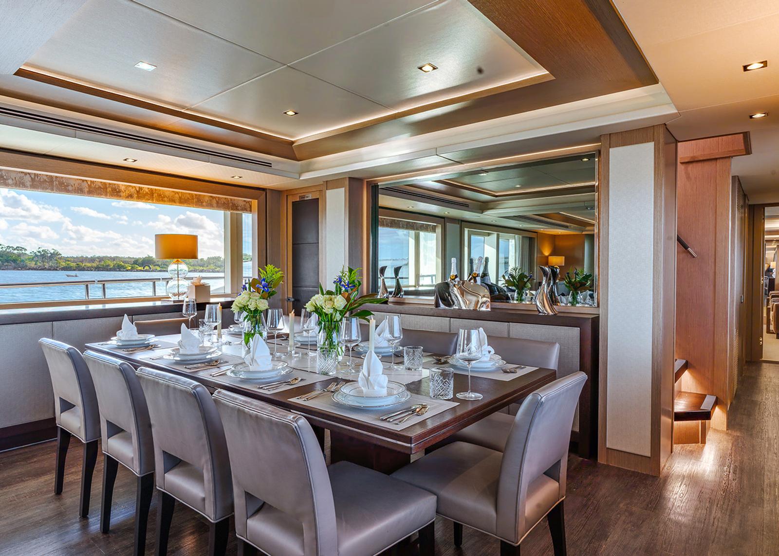 SUNSET — formal dining