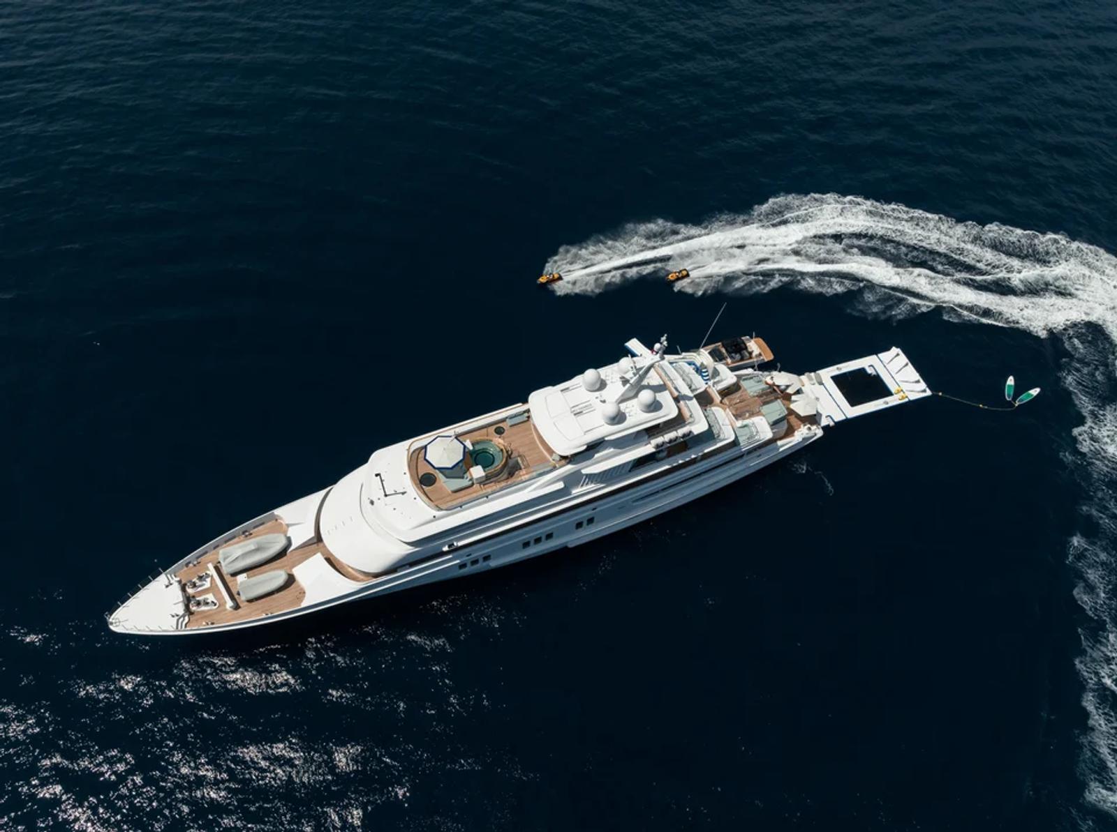 CORAL OCEAN — aerial overhead