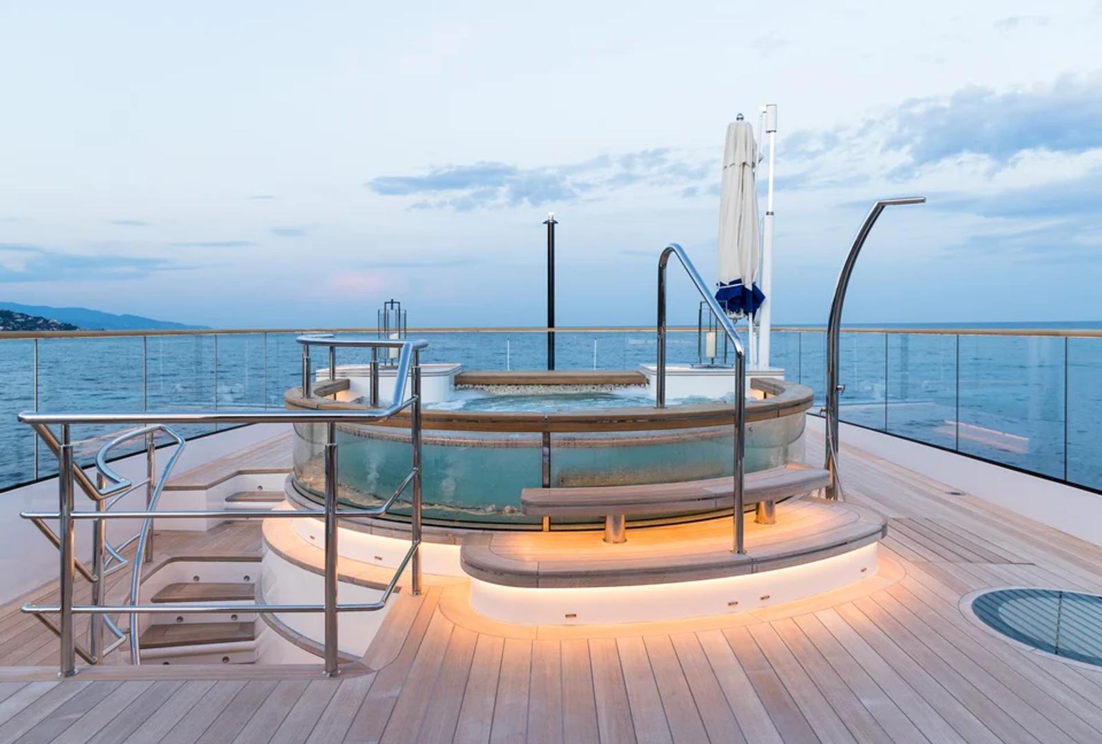 CORAL OCEAN — jacuzzi dusk