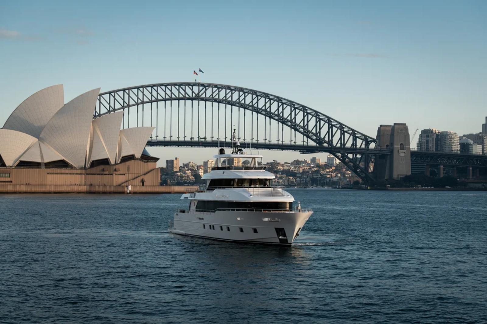 Bluestone 1 — underway opera house bridge