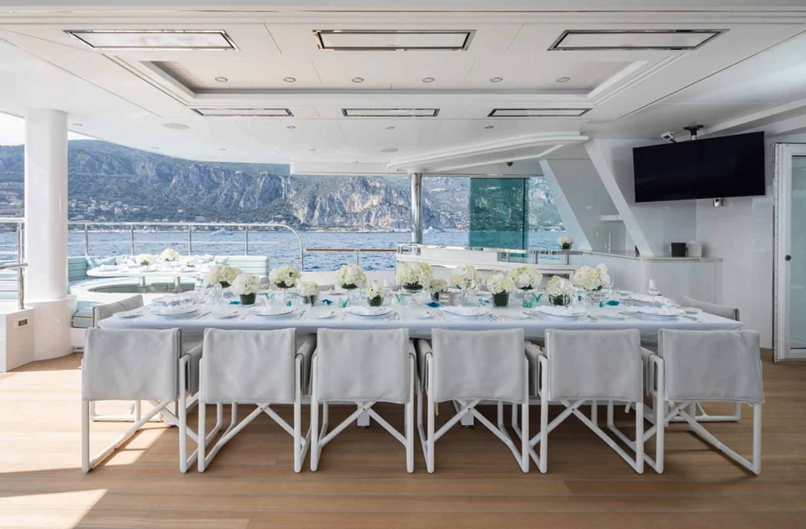 CORAL OCEAN — upper deck dining