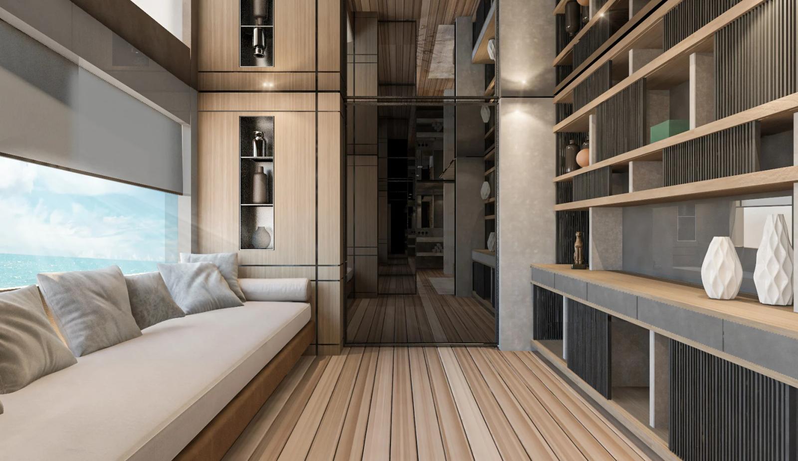 Ace — master suite daybed dressing room