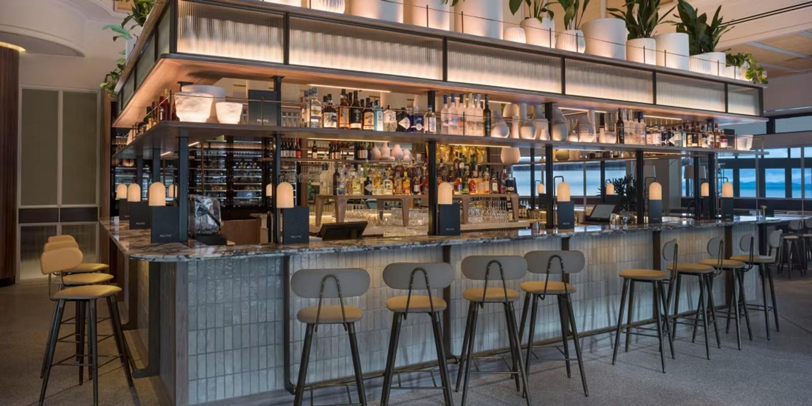 The bar at Pacific