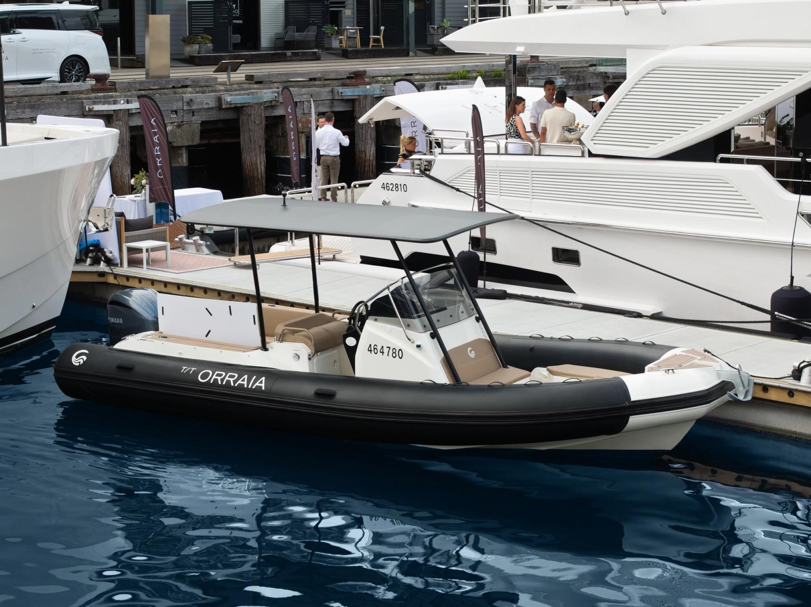 A yacht at rest along the Dalmatian shore