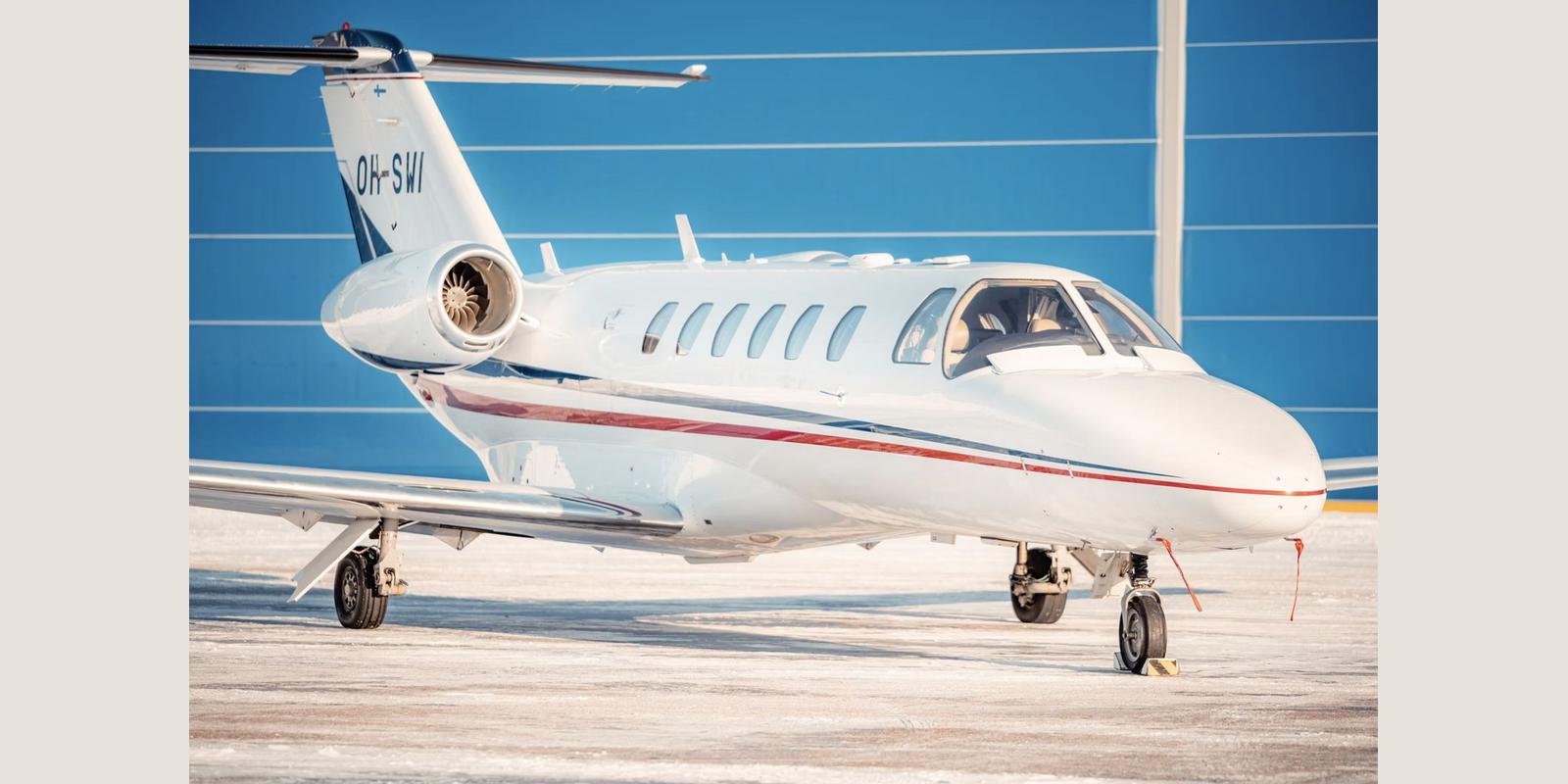 Cessna Citation CJ2+, a light jet private jet available for charter with ORRAIA