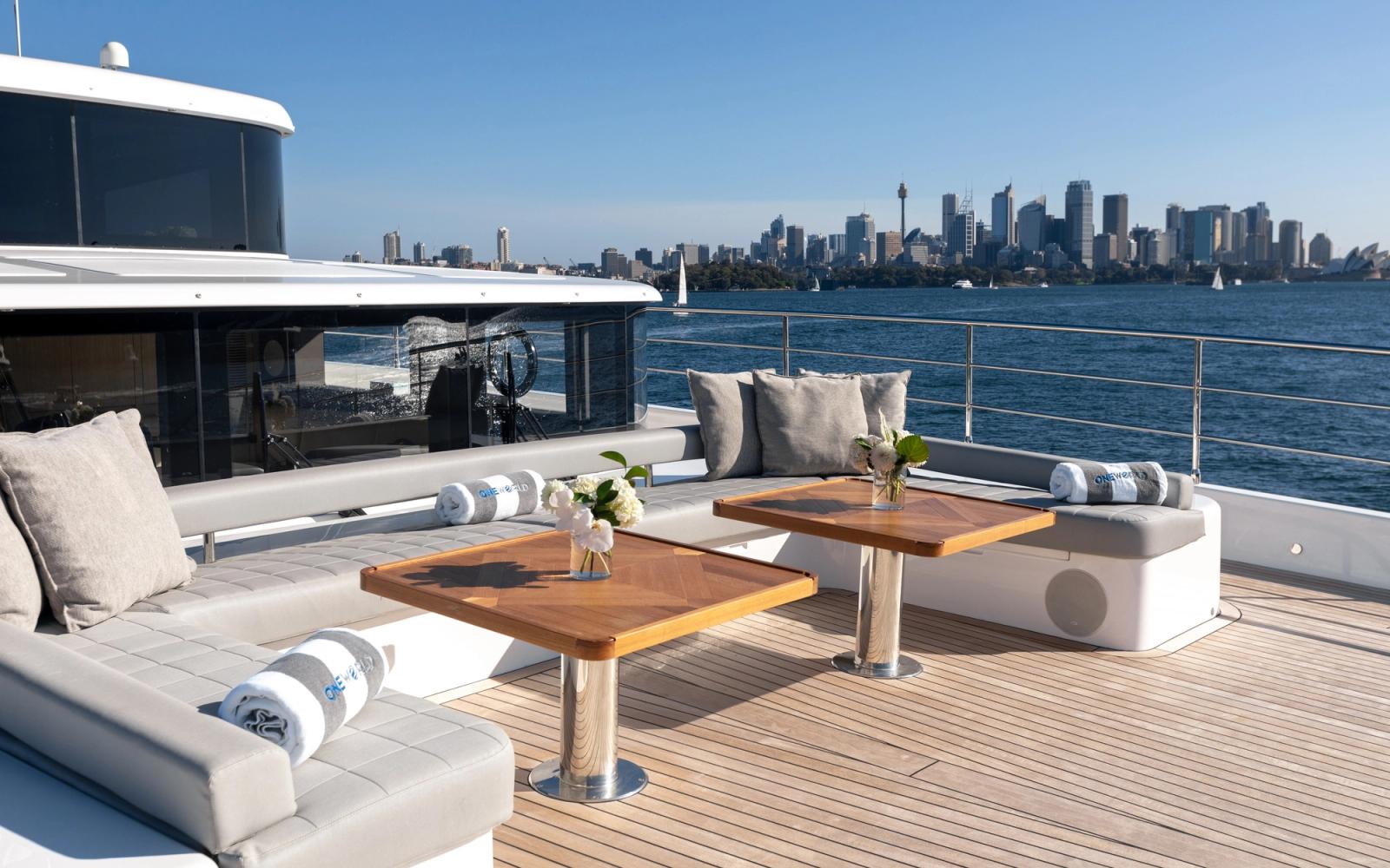 ONEWORLD — foredeck tables