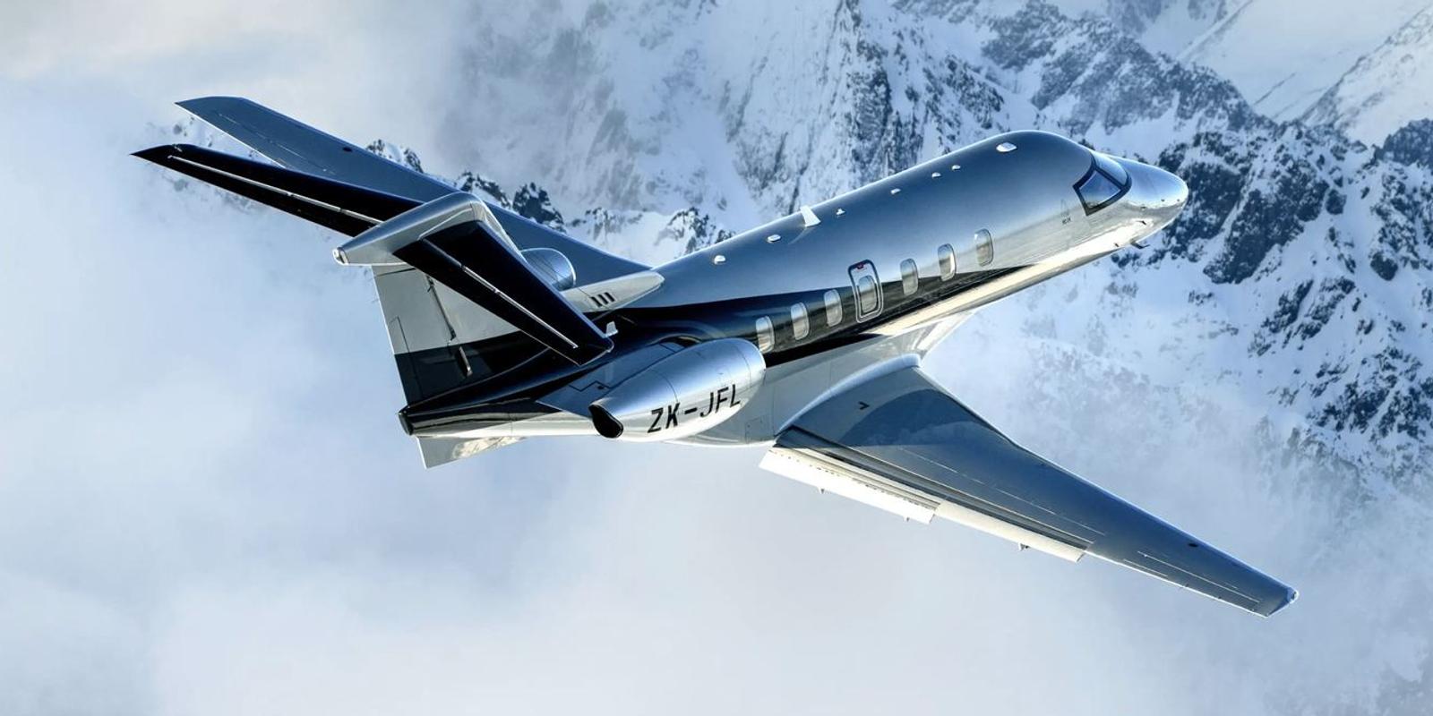 Pilatus PC-24, a light jet private jet available for charter with ORRAIA